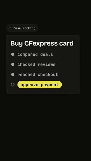 Buy CFexpress card. One step left.